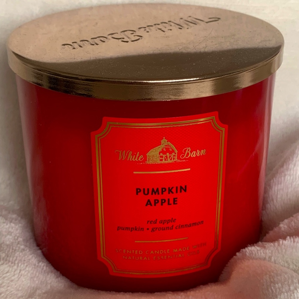 Pumpkin apple 3-wick candle